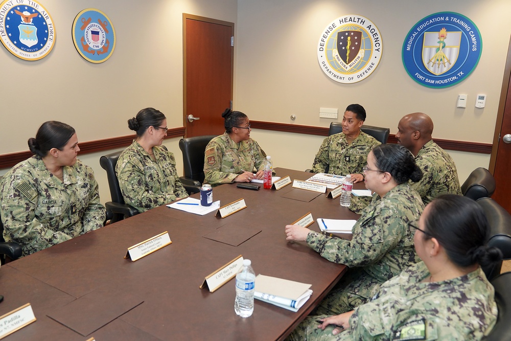 DVIDS – News – BUMED FORCM Mr. Mangalan visits medical education and training campus