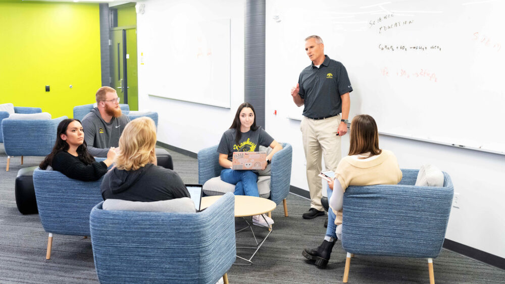 Kirkwood students believe UI partnership will make elementary education more efficient