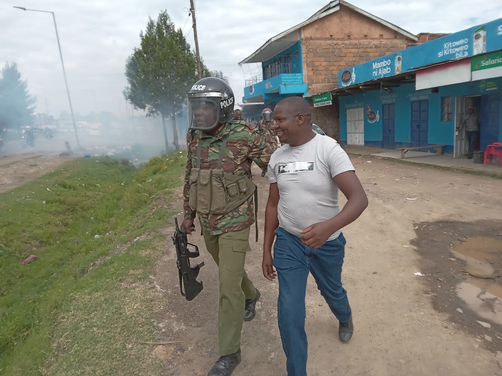 Police disperse anti-Balchok demonstrators in Bomet, arrest former MCA applicant